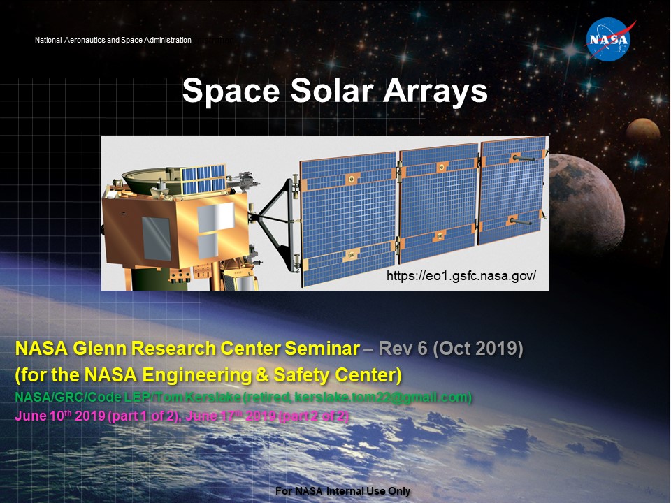 Space Solar Arrays